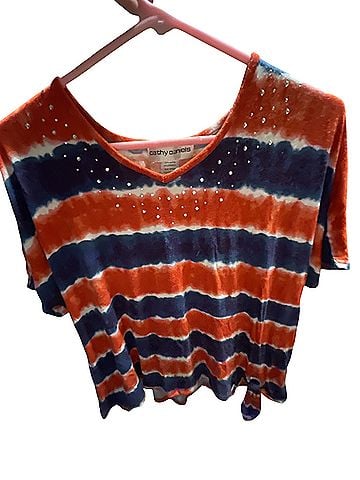 Cathy Daniels Short Sleeve Blouse (view 1)