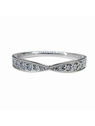 Tiffany & Co. TIFFANY&Co. Tiffany PT950 Harmony Ring Diamond Pave Women's (view 2)