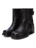 XTI Black Women's Biker Booties Size 7 - photo 4