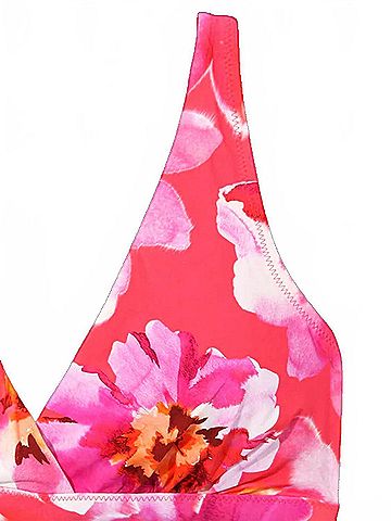 Hanky Panky Women's Floral Plunge Bikini Swim Top (view 2)