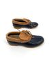 L.L.Bean Blue Brown Flats Size 9 - photo 5
