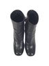 Prada 100% Leather Black Prada Platform Ankle Boots in  Black Leather Size EU 38 1/2 - photo 5