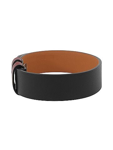 Hermès Hermes Bracelet H Black Red Leather C Stamp Size T4 HERMES BRACELET (view 2)