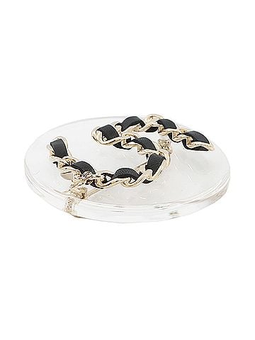 Chanel Chanel Brooch No. 5 Round Clear B18 B CHANEL BROACH (view 2)