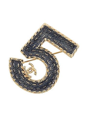Chanel Chanel Brooch No. 5 I24 P CHANEL BROACH (view 1)