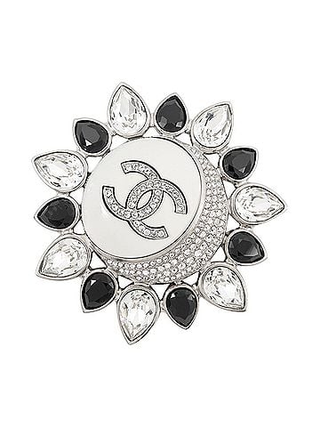 Chanel Chanel Brooch Coco Mark Sun Rhinestone C22 C AB7728 CHANEL BROACH (view 1)