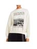 Anine Bing 100% Cotton White Sweatshirt Size S - photo 1