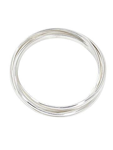 Tiffany & Co. Tiffany & Co. Triple Bangle Bracelet, SV925, Women's Men's, KM2785 (view 2)