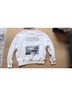 Anine Bing 100% Cotton White Sweatshirt Size S - photo 5