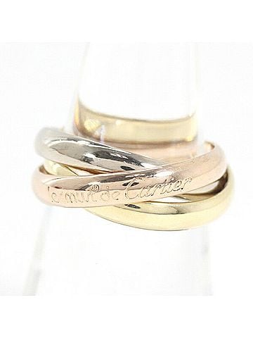 Cartier Cartier Trinity Classic MM 18K Gold Ring for Women and Men (T5462) (view 1)