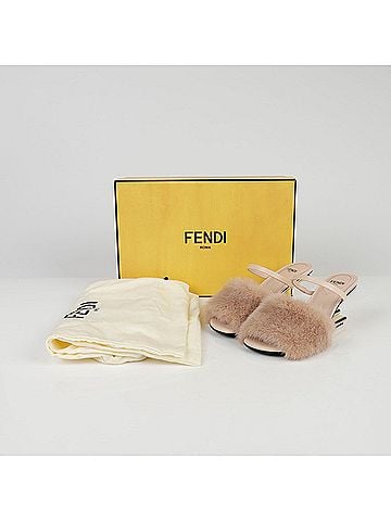 Fendi First Mink High Heel Sandals Size (view 1)