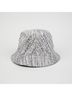 Givenchy 100% Leather White Jacquard Reversible Bucket Hat One size - photo 3