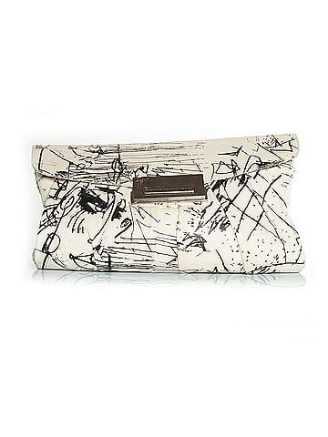 Giuseppe Zanotti Giuseppe Zanotti, black and white clutch (view 1)