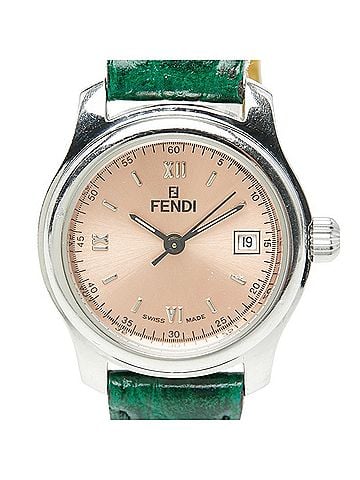 Fendi Fendi Orologi 3-Hand Watch 210L Quartz Pink Dial Stainless Steel Leather Women's FENDI (view 1)
