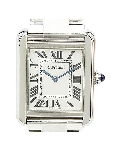 Cartier Cartier Tank Solo SM W5200013 Quartz White Dial Stainless Steel Women's Watch CARTIER (view 1)