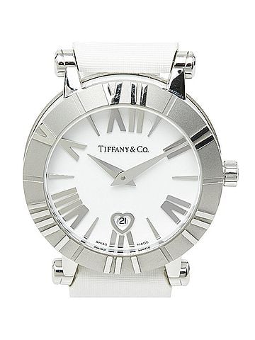 Tiffany & Co. Tiffany & Co. Atlas Heart Watch Z1301.11.11A20A71A Quartz White Dial Stainless Steel Leather Nylon Strap Ladies TIFFANY&Co. (view 1)