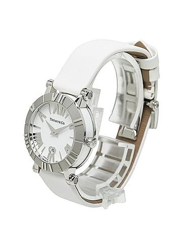 Tiffany & Co. Tiffany & Co. Atlas Heart Watch Z1301.11.11A20A71A Quartz White Dial Stainless Steel Leather Nylon Strap Ladies TIFFANY&Co. (view 2)