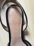 Madewell 100% Leather Black Heels Size 6 1/2 - photo 3
