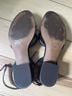 Madewell 100% Leather Black Heels Size 6 1/2 - photo 4