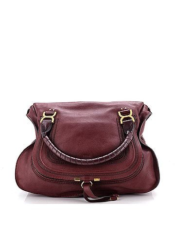 Chloé Marcie Shoulder Bag Leather Large (view 1)
