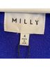 Milly 80% Wool 20% Polyamide 100% Polyester Blue Casual Dress Size 4 - photo 3