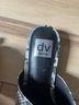 DV Snake Print Black White Mule/Clog Size 7 1/2 - photo 3