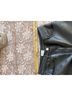 Wilfred 100% Polyurethane Black Leather Pants Size 2 - photo 8