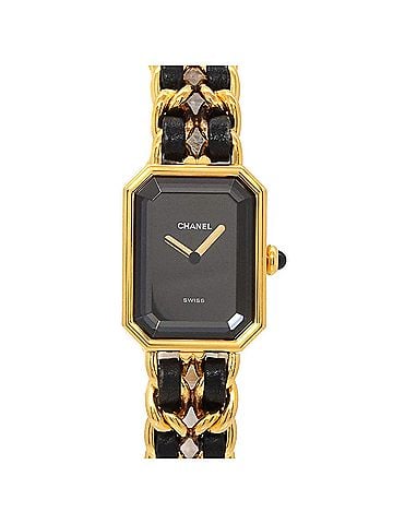 Chanel Chanel Premiere Large Size H0001 Women's Watch Black Gold Quartz (view 1)