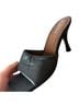 ALOHAS 100% Leather Black Heels Size 7 1/2 - photo 2