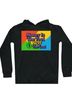 Exquisite J Black Red Pullover Hoodie Size L - photo 1