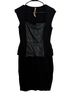 Bailey 44 61% Rayon 35% Nylon 4% Spandex 100% Polyurethane 94% Rayon 6% Spandex Black Cocktail Dress Size M - photo 1