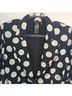 Norma Kamali Polka Dots Black White Blazer Size M - photo 4