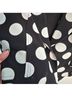 Norma Kamali Polka Dots Black White Blazer Size M - photo 9