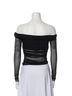 Alice + Olivia Black Long Sleeve Blouse Size XS - photo 2