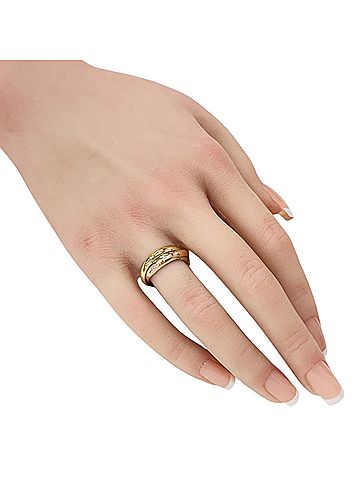 Cartier Cartier Trinity Ring, 1, 18K Yellow Gold, Women's CARTIER (view 2)