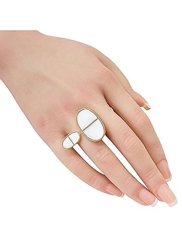 Hermès Hermes Chaine d'Ancre Verso Ring, 1, 18K Pink Gold, Women's (view 2)