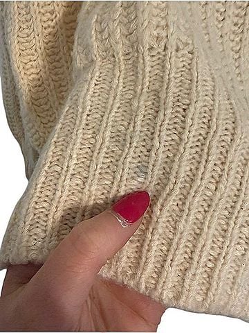 Pilcro and the Letterpress Pilcro Wool Pullover Sweater (view 2)