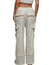 Pol Floral Multi Color Cargo Pants Size L - photo 2