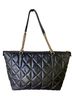 Coach 100% Leather Black Gold Leather Tote One size - photo 2