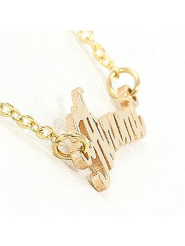 Unbranded K14 14K Yellow Gold Necklace, Total Weight 1.4g, 45cm, Like New Condition (view 2)