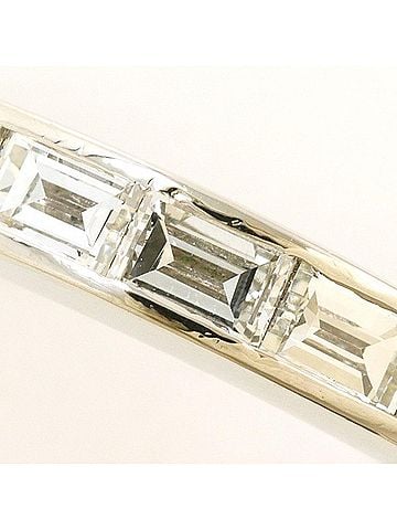 Unbranded PT850 Platinum Ring, 1 Diamond (0.70ct), with Certificate of Authenticity, Total Weight Approx. 4.3g, Used Jewelry, Like New Condition (view 2)