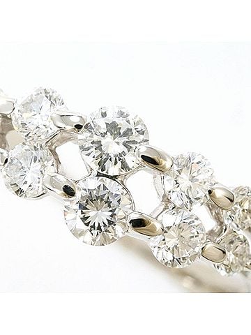 Unbranded PT900 Platinum Ring, 1 Diamond (1.03 carat), with Certificate of Authenticity, Total Weight Approx. 5.1g, Used Jewelry, Like New Condition (view 2)