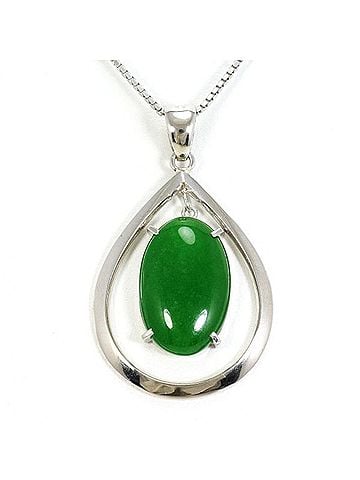 Unbranded PT900 Platinum PT850 Necklace with Artificial Stone, Total Weight Approx. 10.6g, 45cm, Used/Like New Condition. (view 1)