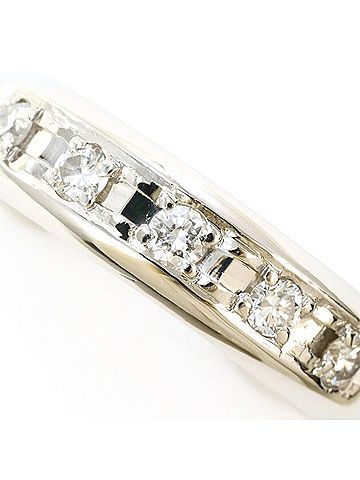Unbranded PT900 Platinum Ring, 1 Diamond (0.261ct), with Certificate of Authenticity, Total Weight Approx. 8.4g, Pre-owned/Like New Condition. (view 2)