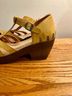 Jafa 100% Leather Yellow Sandals Size 6 - photo 5