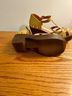 Jafa 100% Leather Yellow Sandals Size 6 - photo 10