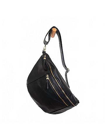 Joy Susan Women's Mel Large Sling Bag in Black (view 2)