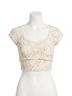 LoveShackFancy Floral Brown Women's Cambron Top Size S - photo 1
