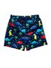 Florence Eiseman Graphic Blue Dinosaur Print Swim Trunk in Navy/Multi 18-24 MO / 24 MO - photo 1