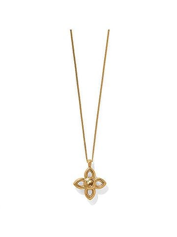 Brighton Women's Venetian Gems Flower Petite Necklace (view 2)